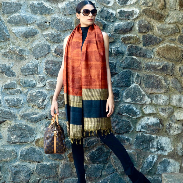 Vani - Organic Peace Silk Shawls