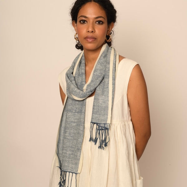 Scarf with Natural Dye