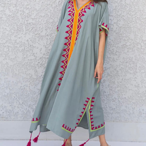 Mimi- Moroccan Style Kaftan Dress