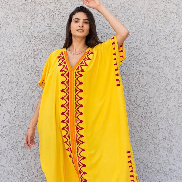 Mimi- Moroccan Style Kaftan Dress